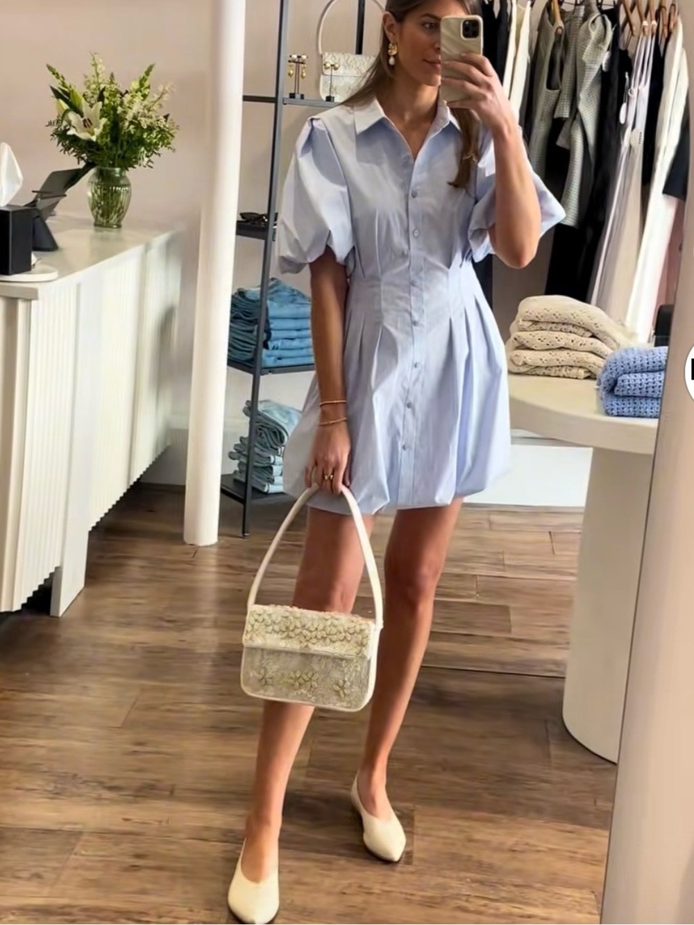 Jonathan Simkhai Cleo Bubble Dress